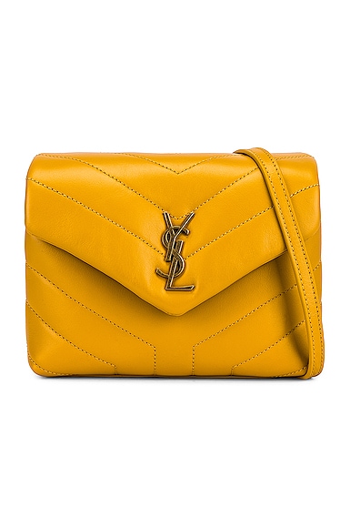 Saint Laurent Toy Loulou Bag in Yellow