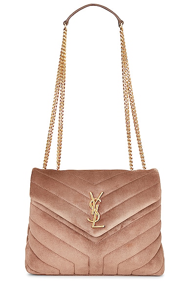 Saint Laurent Gaby Satchel Bag in Natural Tan FWRD