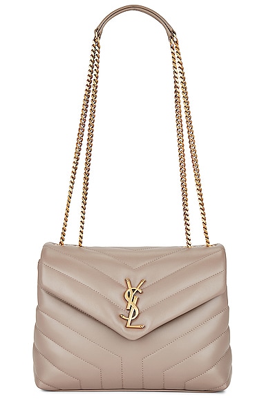 Ysl loulou taupe hot sale
