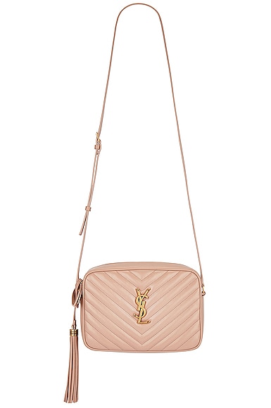 Saint Laurent Medium Lou Camera Bag In Rosy Sand | ModeSens