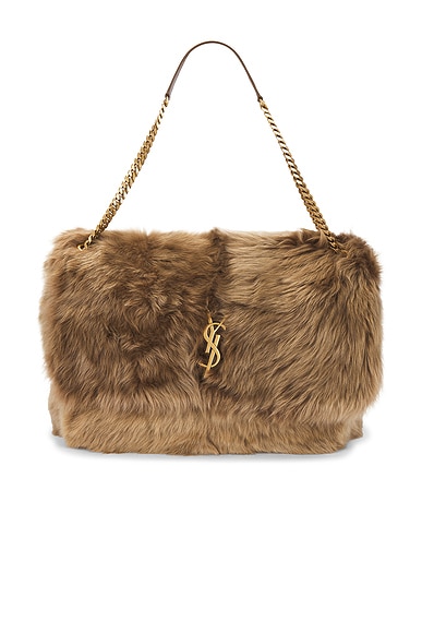 Saint Laurent Oversized Niki Chain Bag in Fern Branch & Dark Land