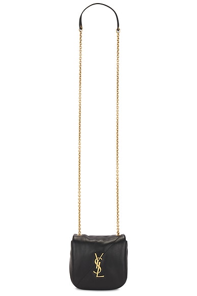 Saint Laurent Nano Jamie 4.3 Chain Bag in Nero