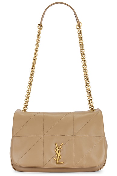 Saint Laurent Small Jamie 4.3 Chain Bag in Madder Brown