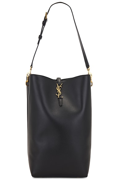 Saint Laurent Le 37 Long Bucket Bag in Nero