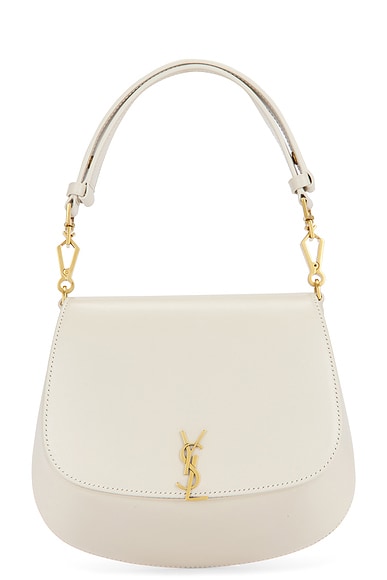 Saint Laurent Top Handle Bag in Cream Soft