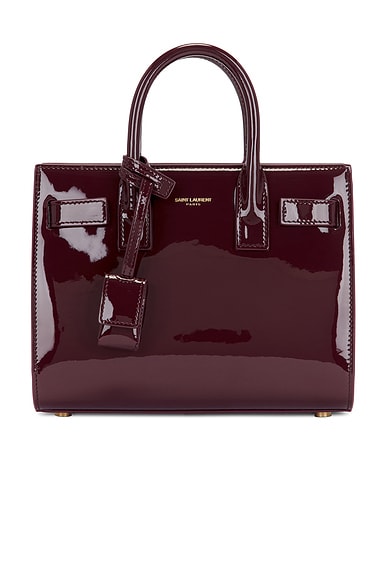 Nano Sac De Jour Carryall Bag in Dark Red Wine