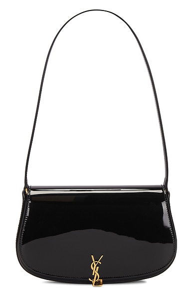 【使い勝手の良い】 Small Laurent Saint Velvet in Bag Chain Sunset Leather & バッグ