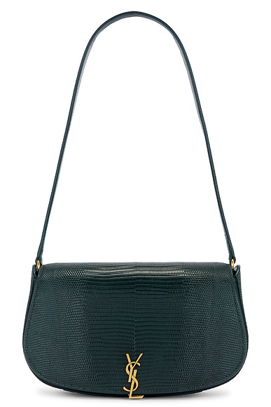 Lizard Demi Lune Hobo Bag