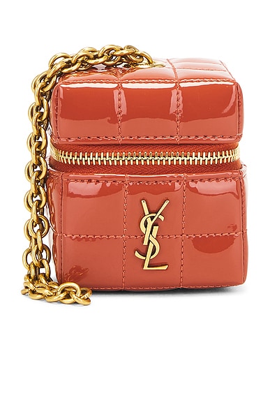 Saint Laurent YSL Cube Bag in Mild Rose