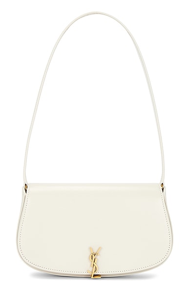 Saint Laurent Demi Lune Bag in Crema Soft