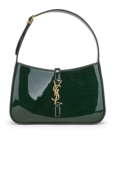 Saint Laurent Le 5 A 7 Hobo Bag in Fir Leaf