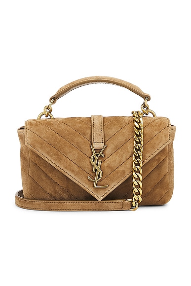 Saint Laurent YSL Pouch in Honey Caramel | FWRD