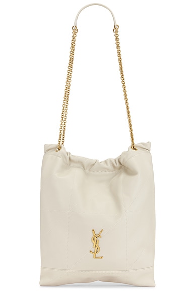 Saint Laurent Jamie 4.3 Pochon Bag in Crema Soft
