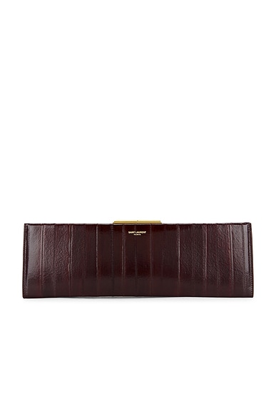Large Midnight Clutch in Scotch Brown & Dark Scotch Brown