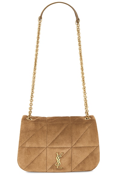 Saint Laurent Mini Jamie 4.3 Chain Bag in Golden Leaf