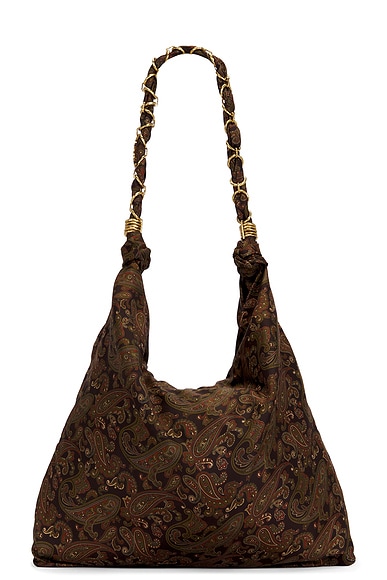 Saint Laurent Sac Chaine Bag in Forest & Fantasy