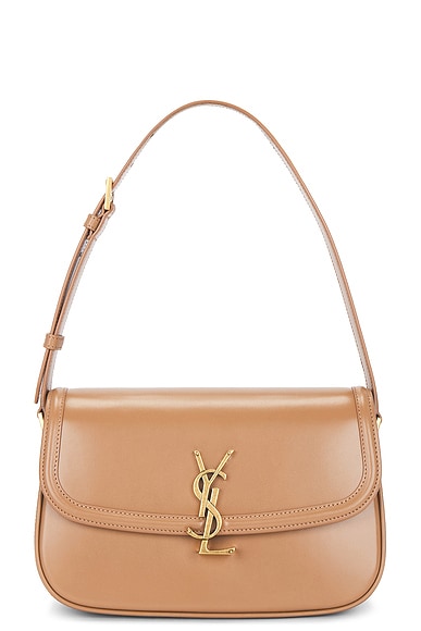 Saint Laurent Medium Solferino Bag in New Hazelnut