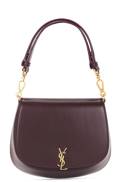 Saint Laurent Top Handle Bag in Hot Wine