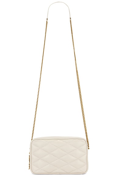 Saint Laurent Mini Camera Bag in Crema Soft