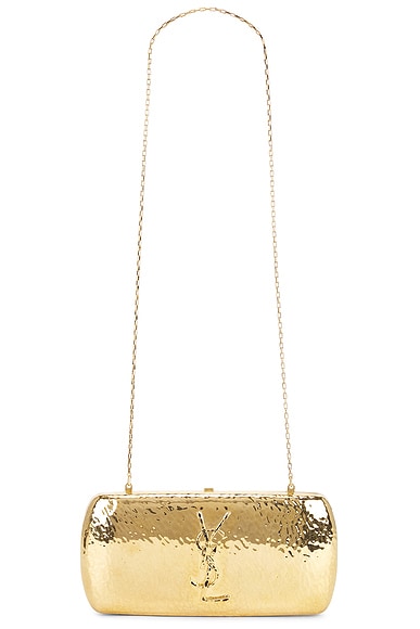 Saint Laurent Martele Clutch in Or Papillon