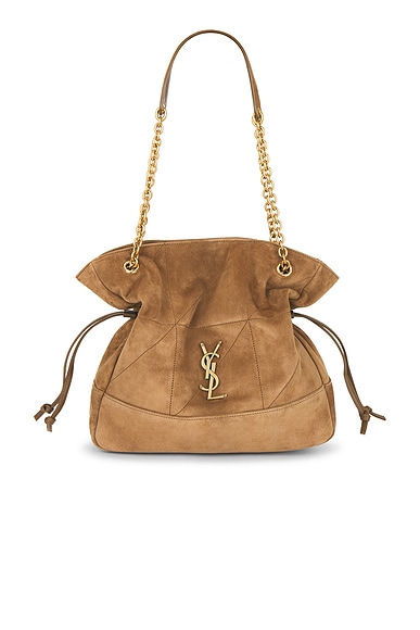 Saint Laurent Jamie Shopping Bag in Golden Leaf