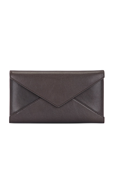 Saint Laurent Large Flap Wallet in Urban Chic
