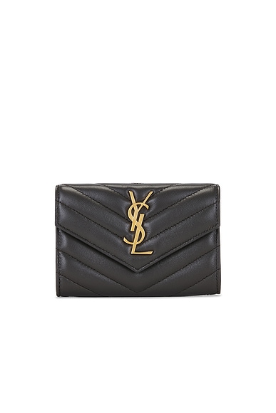 Saint Laurent Small Envelope Wallet in Urban Chic