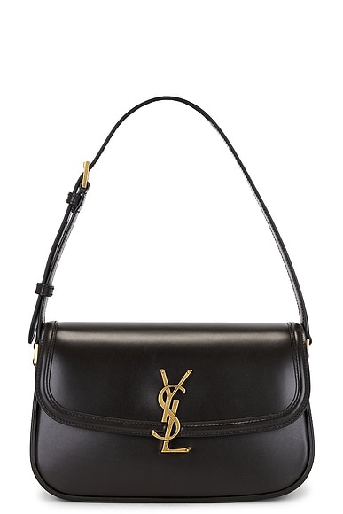 Saint Laurent Medium Solferino Bag in Chicory Coffee