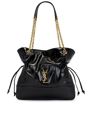 Saint Laurent Small Jamie Shopping Bag in Noir