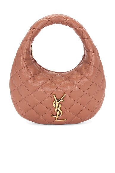Saint Laurent Baby Icare Hobo Bag in Coral Paradise