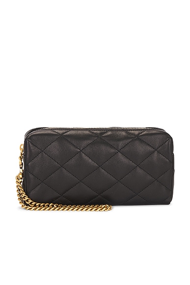 Saint Laurent Chain Pouch in Noir