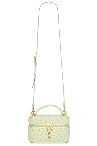 Saint Laurent Gaby Vanity Bag in Misty Jade