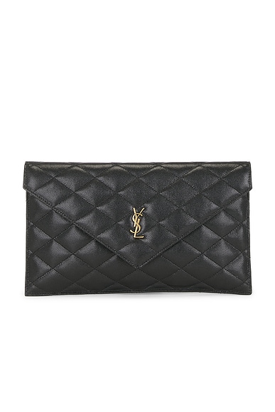 Grain De Poudre Matelasse Pouch