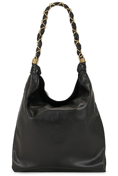Saint Laurent Amalia Shoulder Bag in Nero