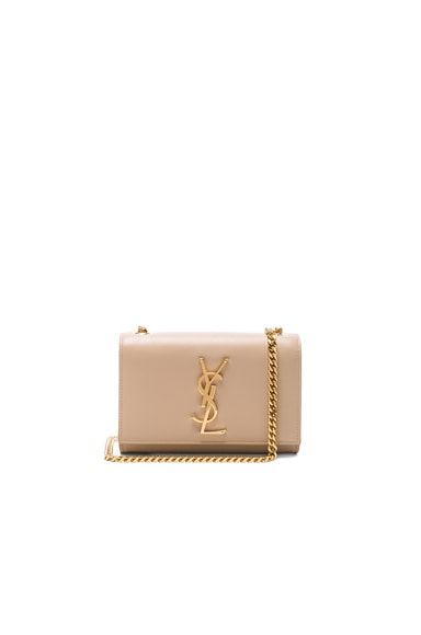 Small Leather Monogramme Kate Chain Bag