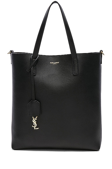 Saint Laurent Toy North South Tote Bag in Black