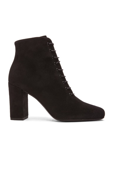 Suede Lace Up Babies Boots