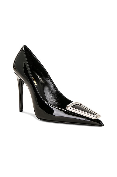 Shop Saint Laurent Avenue Pump In Nero