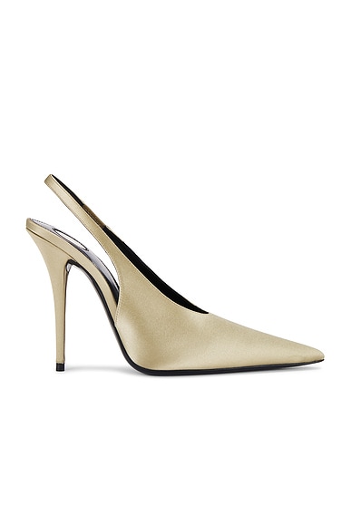 Mug Slingback Pump