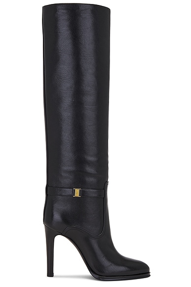 Fendi black cowboy boots clearance