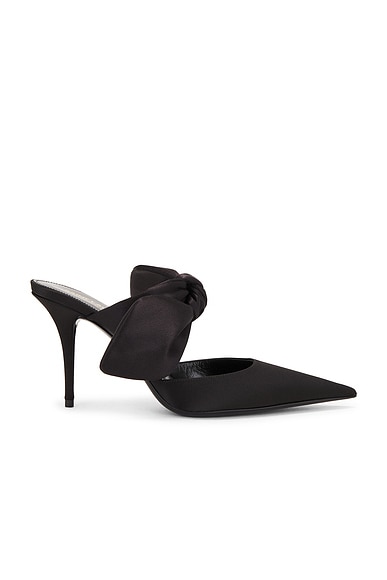 Saint Laurent Killer Mule in Nero