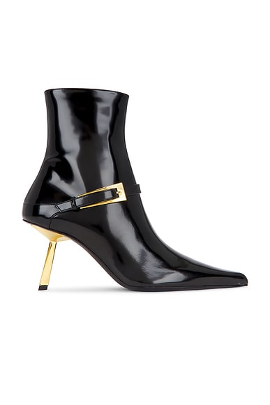 Saint Laurent Hacker Ankle Boot in Nero