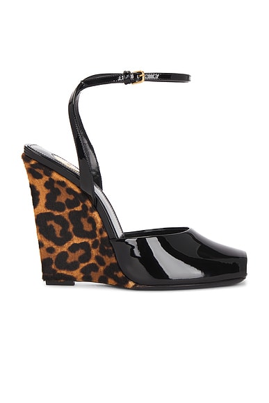 Valentino Garavani V Logo Slingback Kitten Heels in Black | FWRD