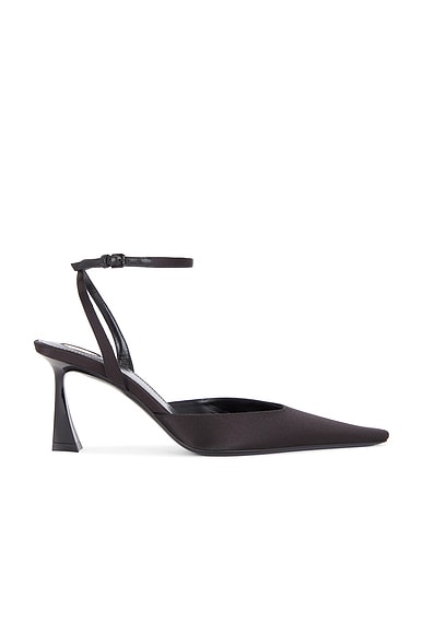 Saint Laurent Doville Pump in Nero