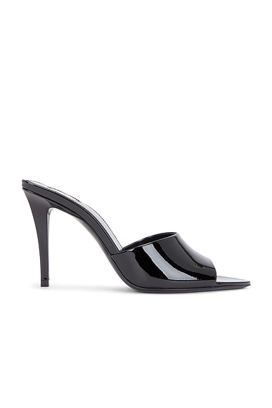 Giqua Mule Sandal in Nero