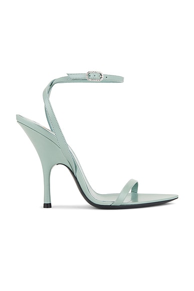 Saint Laurent Katoucha Sandal in Pond Blue