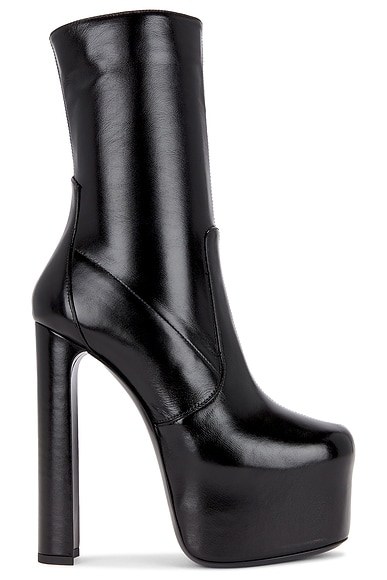 Saint Laurent Ornella Boot in Nero