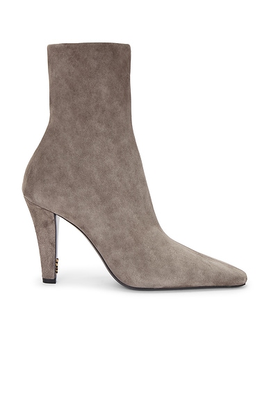 Saint Laurent Jill Boot in Mickey Grey