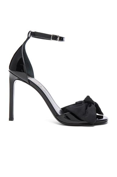 Patent Leather Jane Bow Sandals