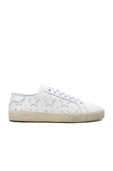 Leather Court Classic Star Sneakers